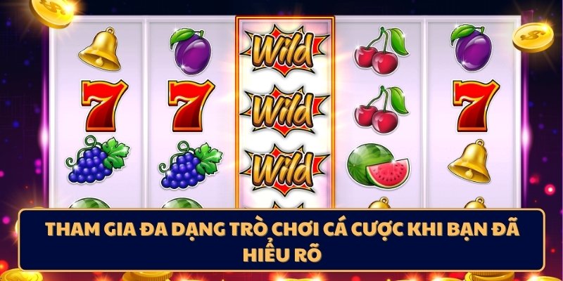 Tham gia đa dạng trò chơi cá cược khi bạn đã hiểu rõ