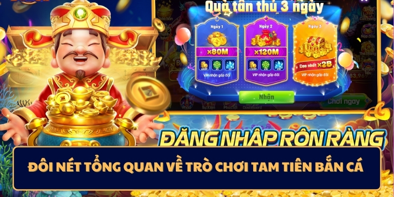 Đôi nét tổng quan về trò chơi Tam Tiên Bắn Cá